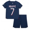 Paris Saint-Germain Kylian Mbappe #7 Heimtrikot 2023-24 Kurzarm (+ kurze hosen)